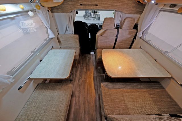 Autorulotă cu alcovă BÜRSTNER A 645/Etagenbetten/Aufbauklima/Markise