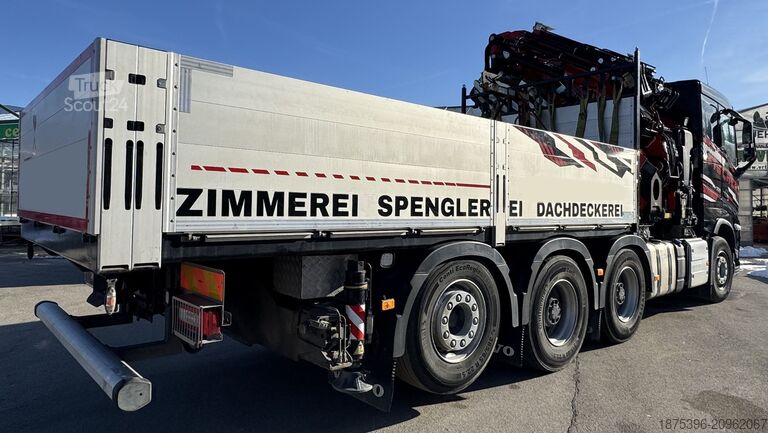Kamyon üzerine monteli vinç Volvo FH 500 Hiab Palfinger Fassi F820