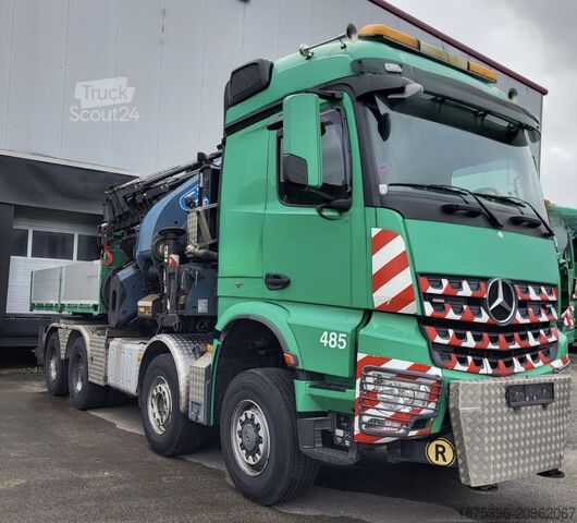 γερανός τοποθετημένος σε φορτηγό Volvo FH 500 Hiab Palfinger Fassi F820