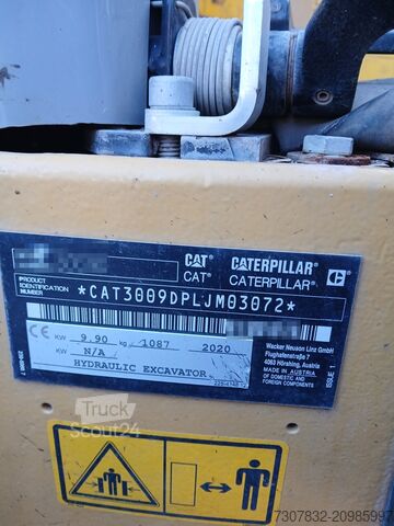 Minigraafmachine Caterpillar 300.9D