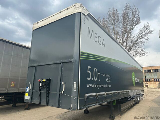 Раздвижные брезентовые навесы Berger Mega 5,0 t, SAPL 10 LTMN