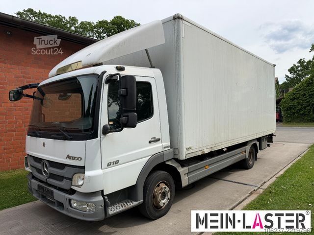 Fourgon tôlé MERCEDES-BENZ Atego 818 LBW 3 Sitzer Klima Standheizung