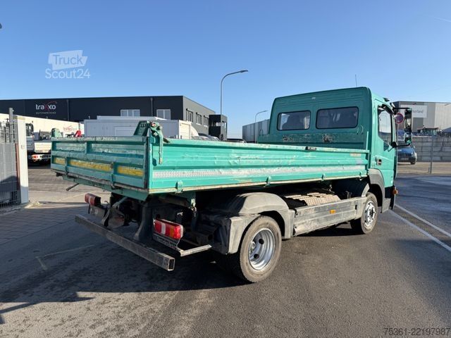 Trīspusēja pašizgāzēja furgons MERCEDES-BENZ Atego 818 Kipper AHK Anhängerhydraulik