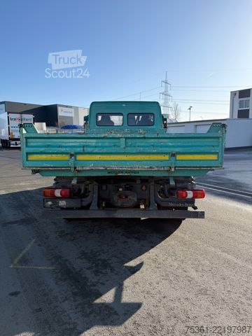 Trīspusēja pašizgāzēja furgons MERCEDES-BENZ Atego 818 Kipper AHK Anhängerhydraulik