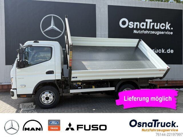 Fourgon benne basculante FUSO Canter 7C15AMT 3-Seitenkipper Autom,Nutzl.3785KG