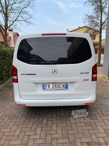 Kapalı kasa kamyonet Mercedes-Benz Mercedes Benz Vito Tourer 119 CDI 4X4
