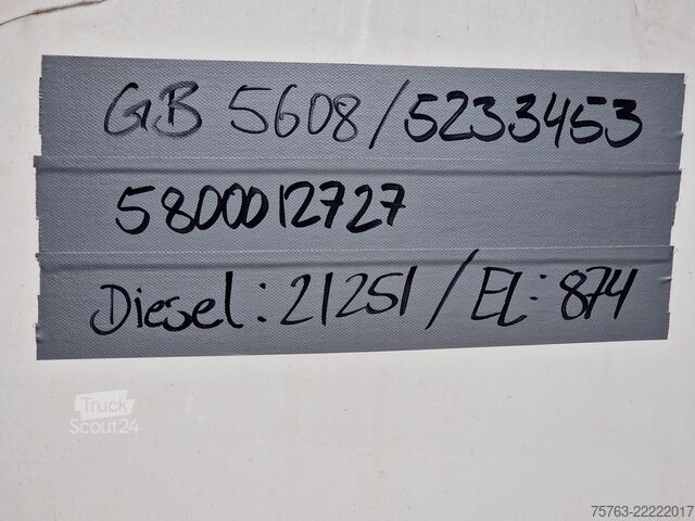 Sistema di raffreddamento Schmitz Cargobull 5x Frigo engine TKM