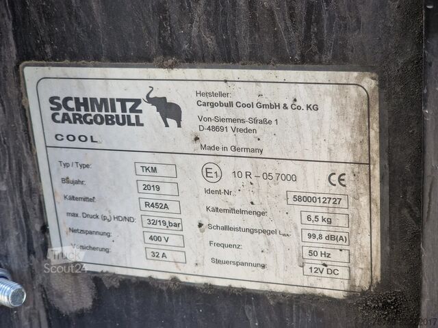 Sistema di raffreddamento Schmitz Cargobull 5x Frigo engine TKM