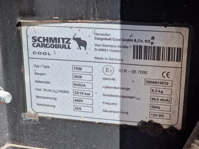 Kølesystem Schmitz Cargobull 5x Frigo engine TKM