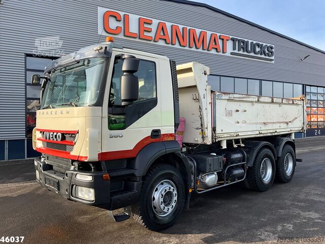  Iveco Trakker AD260T36 6x4 Kipper 12m³ Manual Full st...