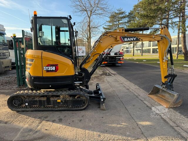 SANY SY35U - 3.7T - *146h* - FULL HYDR - QUICK HITCH...