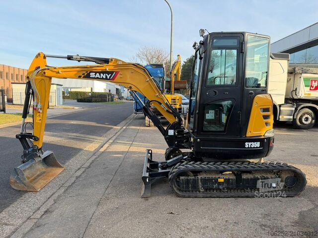  SANY SY35U - 3.7T - *146h* - FULL HYDR - QUICK HITCH...