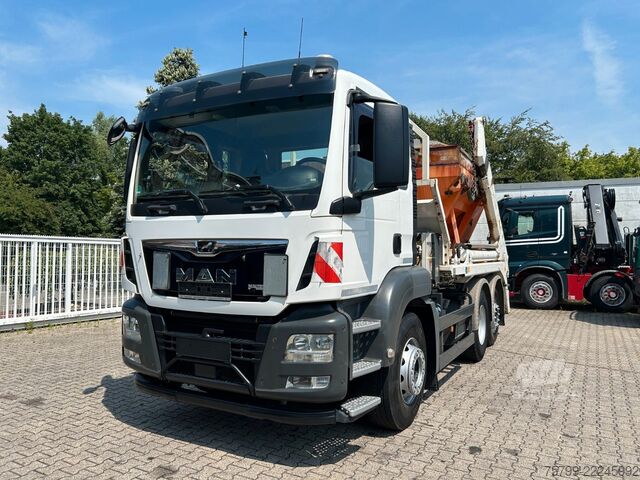 Tipbil MAN 26.420 MEILLER Absetzer+Epoke SH3500 Salzstreuer