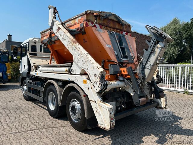 Tipbil MAN 26.420 MEILLER Absetzer+Epoke SH3500 Salzstreuer