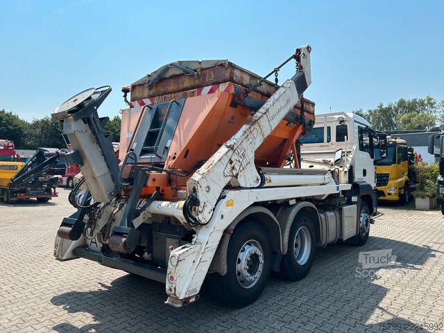 Tipbil MAN 26.420 MEILLER Absetzer+Epoke SH3500 Salzstreuer