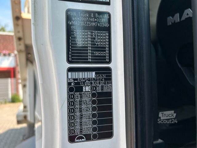 Tipbil MAN 26.420 MEILLER Absetzer+Epoke SH3500 Salzstreuer