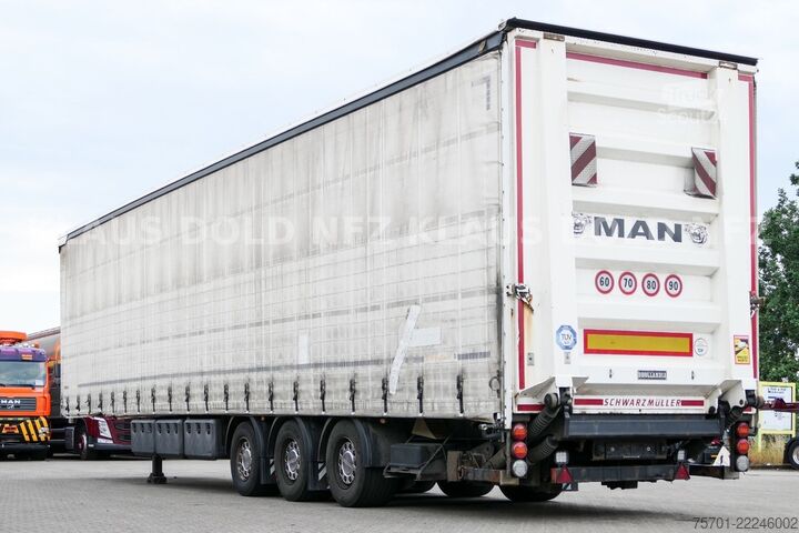 Autotransporter Auflieger SCHWARZMÜLLER S1 Autotransporter LBW Hubkraft 4000 kg