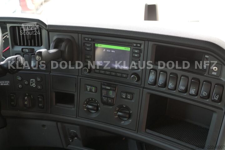 Vrachtauto met open laadbak SCANIA R 490 Pritsche Kran Effer Funk Lift-/Lenkachse