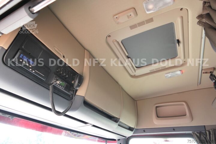 Vrachtauto met open laadbak SCANIA R 490 Pritsche Kran Effer Funk Lift-/Lenkachse