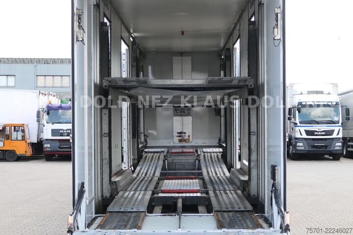 Kamion za prevoz automobila SCANIA R450 Autotransporter Komplettzug Kässbohrer