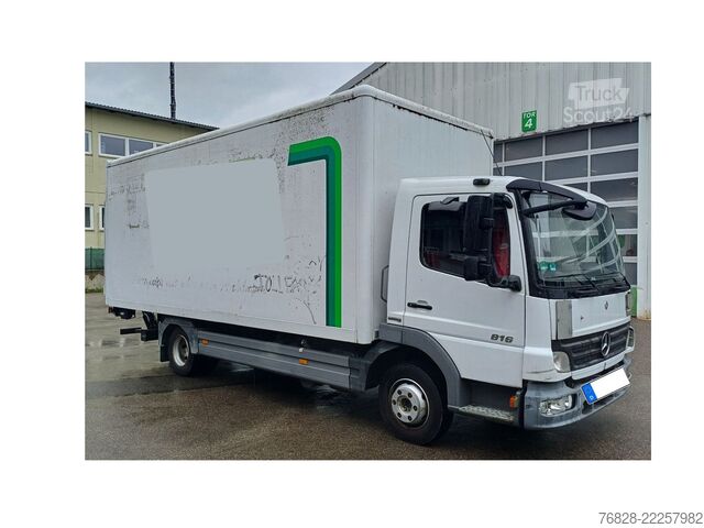 Фургон-будка MERCEDES-BENZ Atego 816  4x2 OM 904 LA mit 1.000 kg LBW