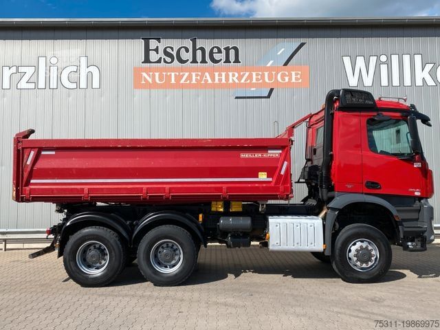 Sklápač MERCEDES-BENZ Arocs 3345 6x6 | MEILLER*Bordmatik*1.Hand*AHK*AC