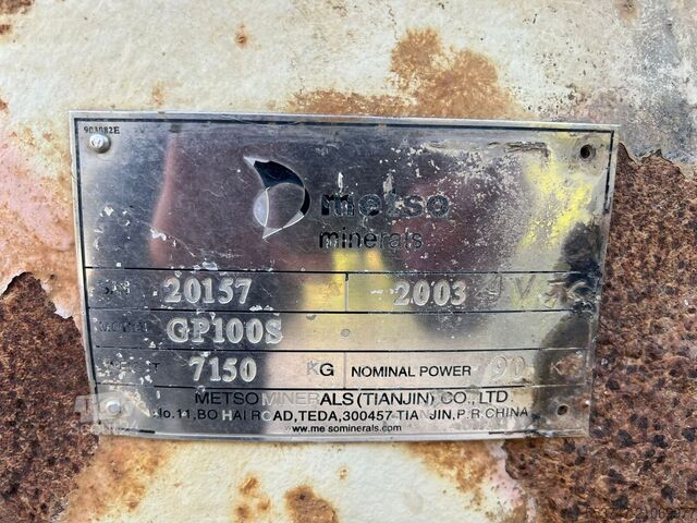 Puinbreker Nordberg Metso GP100S