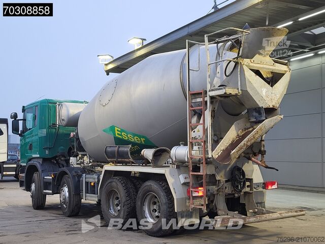 Mixer Scania G410 8X4 9m3 Intermix Mixer Full Steel suspensi...