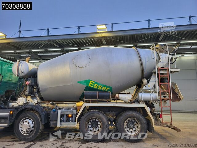 Mixer Scania G410 8X4 9m3 Intermix Mixer Full Steel suspensi...