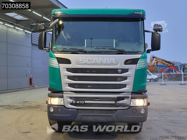Mixer Scania G410 8X4 9m3 Intermix Mixer Full Steel suspensi...