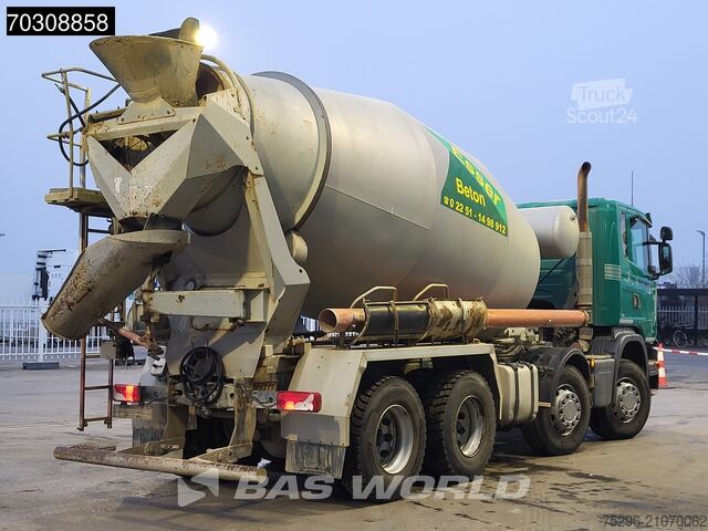 Mixer Scania G410 8X4 9m3 Intermix Mixer Full Steel suspensi...