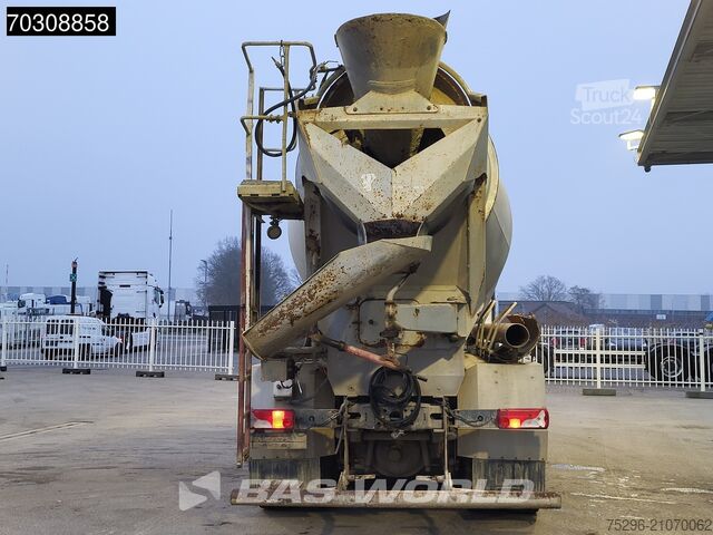 Mixer Scania G410 8X4 9m3 Intermix Mixer Full Steel suspensi...