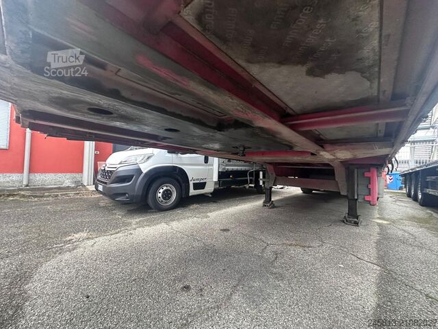 Open semitrailer with tarp Wielton 