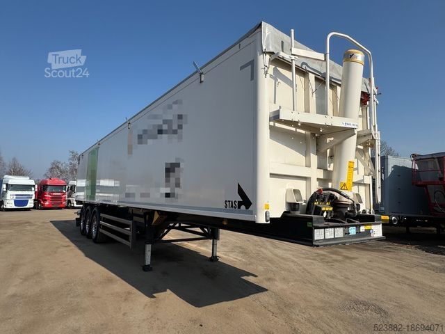 Semi-remorque benne STAS S300CX 70m³*E.G7310kg*Getreidekipper*ALU*SAF*TOP