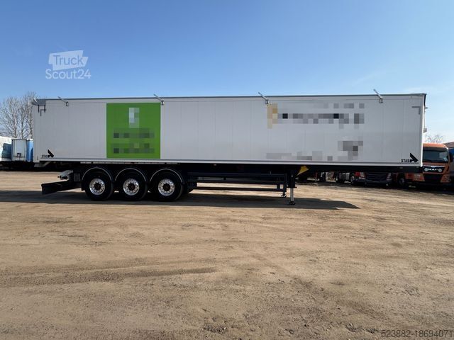 Semi-remorque benne STAS S300CX 70m³*E.G7310kg*Getreidekipper*ALU*SAF*TOP