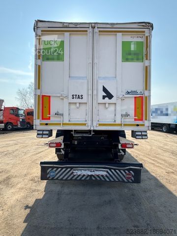Semi-remorque benne STAS S300CX 70m³*E.G7310kg*Getreidekipper*ALU*SAF*TOP