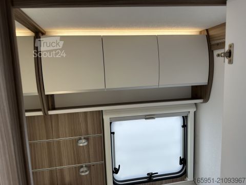 Τροχόσπιτο Fendt Tendenza 560 SG 2000kg, Einzelbettauszug