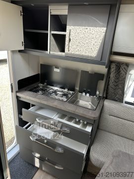 Τροχόσπιτο Hobby De Luxe 400 SFe Modell 2025 Auflastung 1500kg