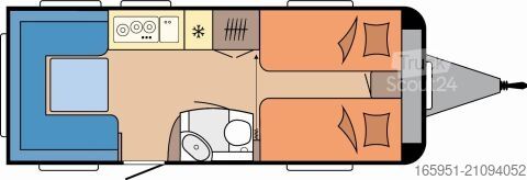 Τροχόσπιτο Hobby De Luxe 540 UL TV-Halter Bettverbreiterung1.8T