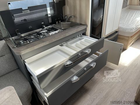 Τροχόσπιτο Hobby De Luxe 540 UL TV-Halter Bettverbreiterung1.8T