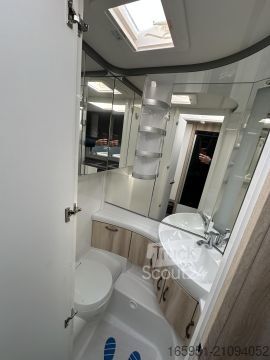 Τροχόσπιτο Hobby De Luxe 540 UL TV-Halter Bettverbreiterung1.8T