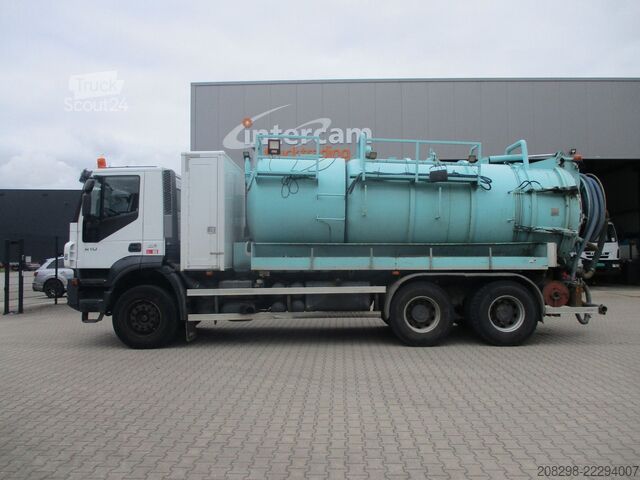 Vacuümtankwagen IVECO AD260T41 | 6X4 | KLIKO INC VACUUM TANK + PUMP |