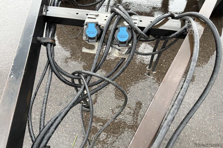 Wissellaadbak-oplegger Krone AZ BDF  Wechselfahrgestell
