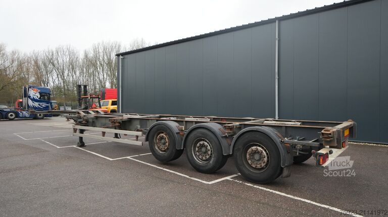 Containertransport Renders 3 AXLE CONTAINER TRANSPORT TRAILER