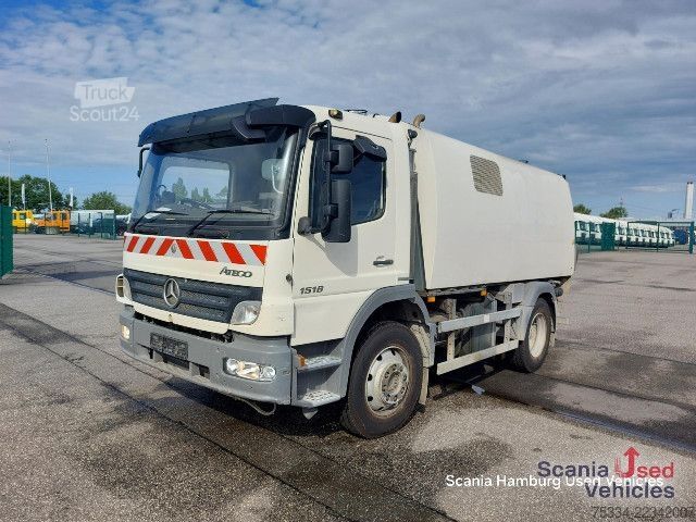 Măturătoare stradală Mercedes-Benz 1518 LKO Atego Kehrmaschine  Bucher-Schörling