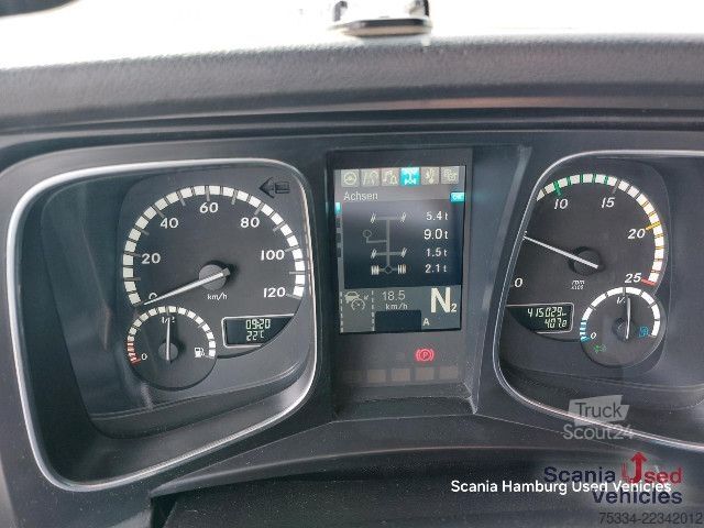 Standard dragbil Mercedes-Benz Actros 2553LS 6x2/4 verstellbare Montageplatte