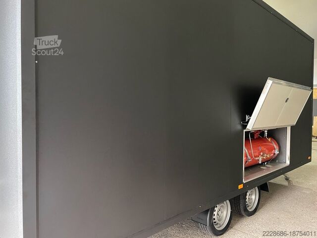 Verkaufsanhänger Verkaufsanhänger Imbissanhänger, mit GasTank 155 ltr