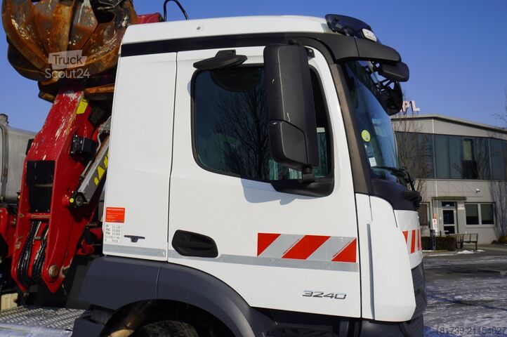 γερανός Mercedes-Benz Antos 3240 8×2 / Typhoon L170Z3 crane
