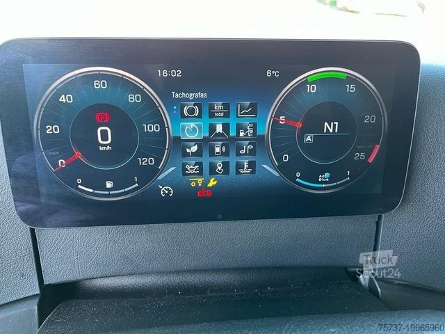 Kravas automašīnas šasija MERCEDES-BENZ Actros 3553L 4-Achser 4NLA