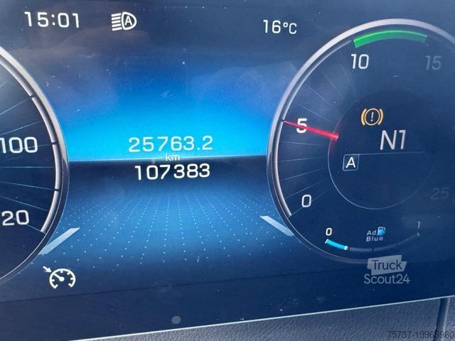 Kravas automašīnas šasija MERCEDES-BENZ Actros 3553L 4-Achser 4NLA